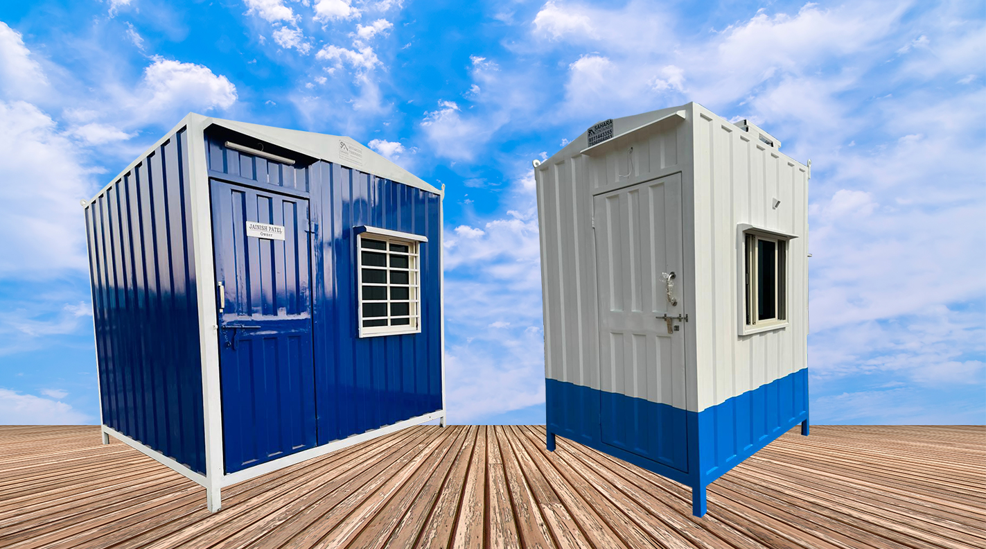 Portable Security Cabin Exterior